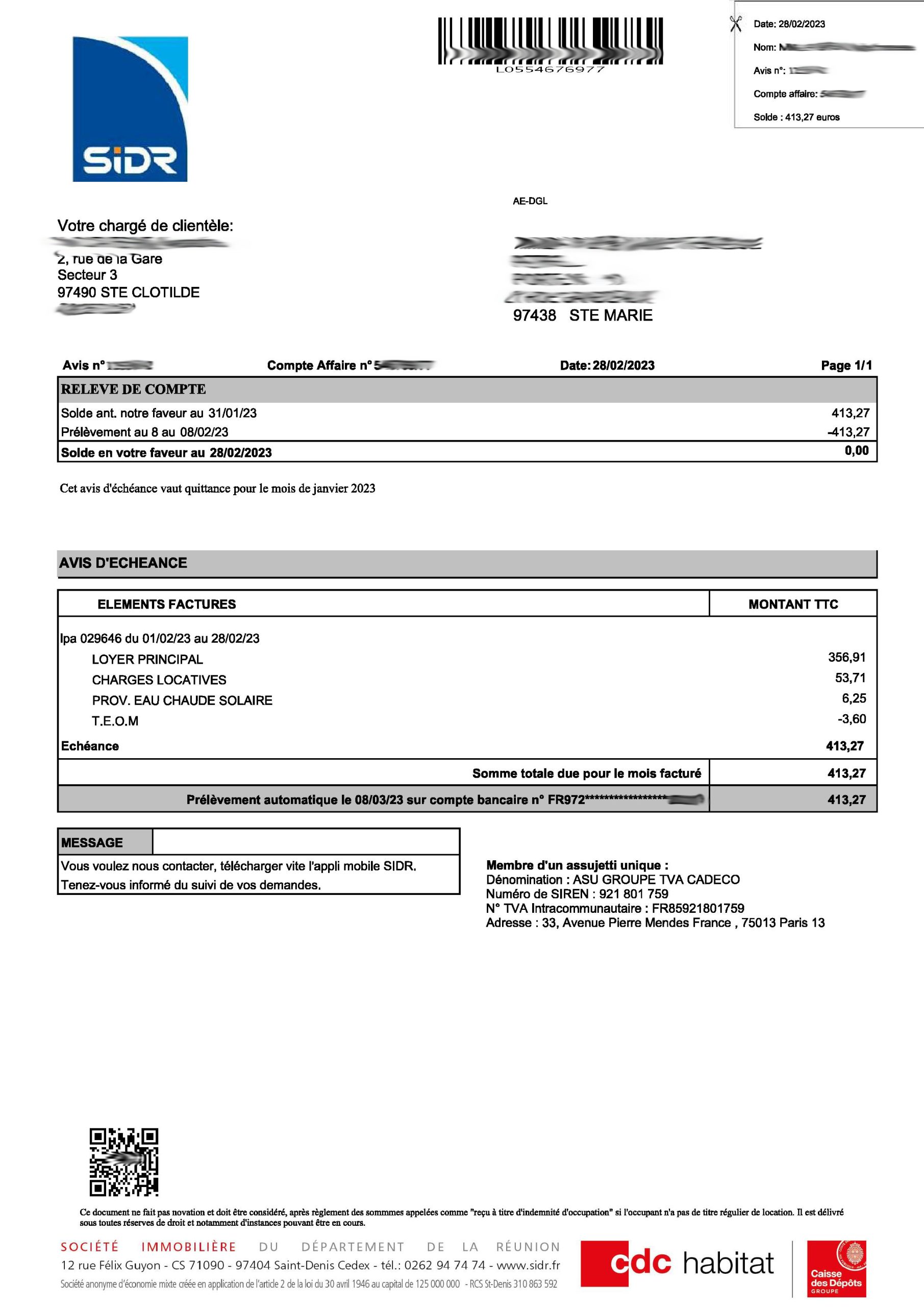 Tout savoir sur votre logement - SIDR